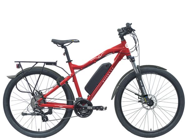 le Chamois, E-SUV, 27,5 Zoll, 13 Ah, rot