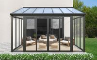 Wintergarten, ca. 292 x 428 x 312 cm - Anthrazit