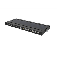 Solar Wandleuchte mit PIR-Sensor, Outdoorleuchte, 10W