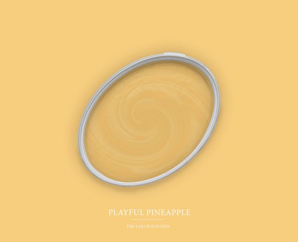 A.S. Création - Wandfarbe Gelb "Playful Pineapple" 5L