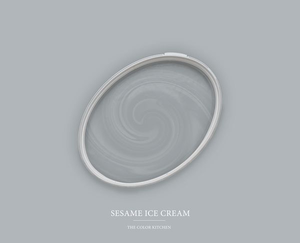 A.S. Création - Wandfarbe Grau "Sesame Ice Cream" 5L
