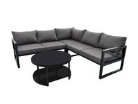 Ecklounge Set HGS63-DGR dunkelgrau