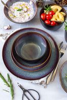 Serie Teona, Dessertteller-Set für 4 Personen