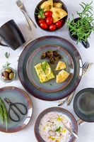 Serie Teona, Suppenteller-Set für 4 Personen