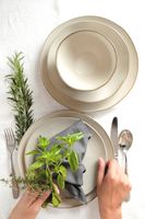 Serie Nottingham, Schüssel-Set für 4 Personen