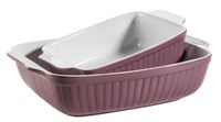 Serie Kitchen Time, Auflaufform rechteckig 2er Set