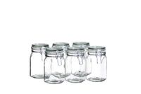 Serie Gothika, Einmachglas 1450 ml, 6er Set