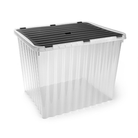 Toptex Ordnung XXL Klappdeckelbox, ca. 88 L