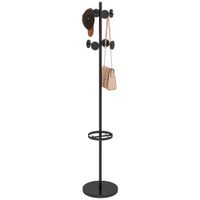 Garderobenständer, Kleiderständer, Garderobe mit 8 Haken für Kleidung