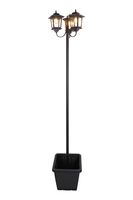 Solarlaterne mit 3 Lampen