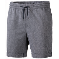 Shorts mit Leinenstruktur