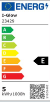 LED- Leuchtmittel 8er Set Kerze