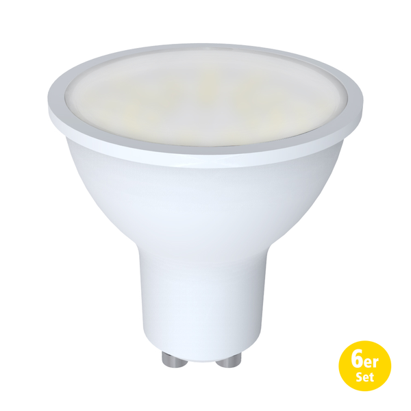 LED- Leuchtmittel 6er Set GU10