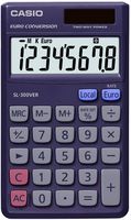 SL-300VERA Taschenrechner Solar/Batterie 8-stellig mit Euro-Umrechnungsfunktion