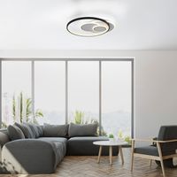 LED Deckenleuchte MAILAK, 1x LED-Board/18Watt + 1x LED-Board/9Watt, Weiss