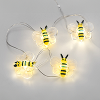 LED Solar-Lichterkette, Biene
