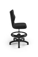 Ergonomischer Schreibtischstuhl Kinder an die Körpergröße 133-159 cm Anthrazit Petit