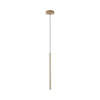 LED Pendelleuchte FLUTE, 1x LED-Board/4,20Watt, 3000 Kelvin, Messing matt
