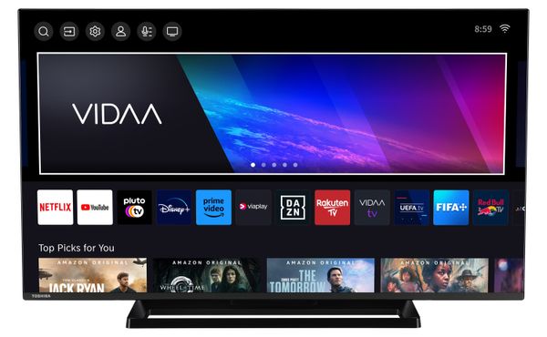 43LV3E63DAZ 43 Zoll Fernseher/VIDAA Smart TV (Full HD, HDR, Triple-Tuner, Bluetooth, Dolby Audio)