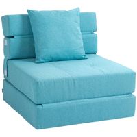 Schlafsessel Schlafsofa Sofabett Einzelsofa mit Waschbarem Kissen