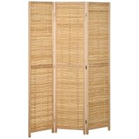 Paravent 3-teiliger Raumteiler 120x170 cm Trennwand Faltbarer Sichtschutz