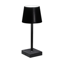 Akku-LED-Tischleuchte - Schwarz