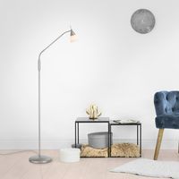 LED Stehleuchte PINO, 1xG9/2,60Watt, 3000 Kelvin, IP20, Stahl