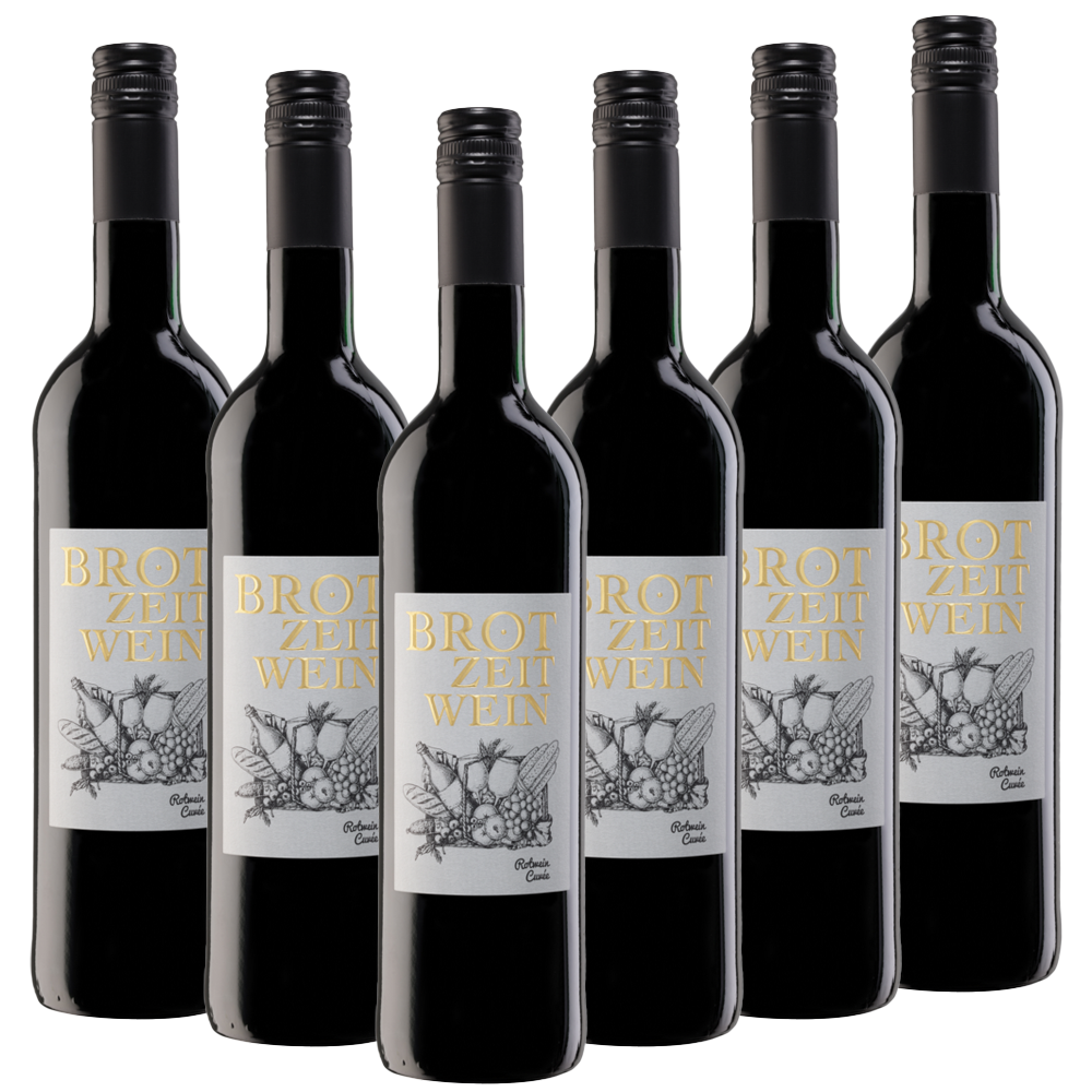 Cuvée Rot Qualitätswein halbtrocken 0,75l Brotzeit Norma24 DE