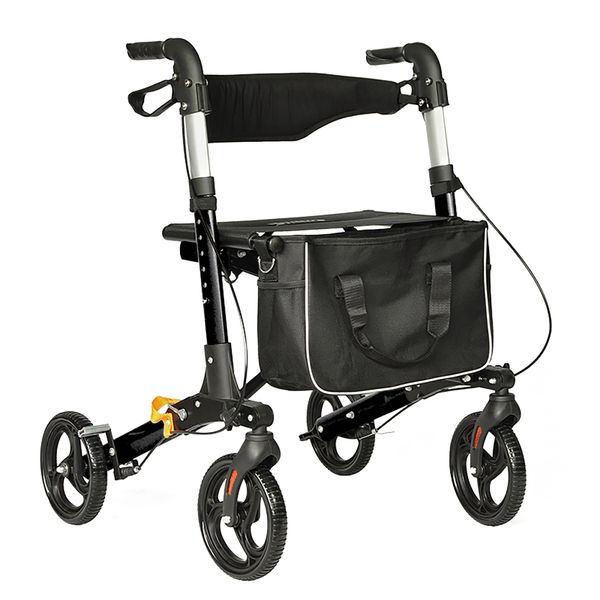 Rollator aus Aluminium, faltbar, inkl. Tasche