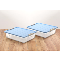 Klarsichtboxen Katla - je ca. 8 Liter, 2er-Set