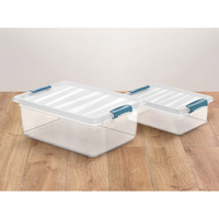 Klarsichtboxen Katla - ca. 4 Liter + ca. 12 Liter, 2er-Set