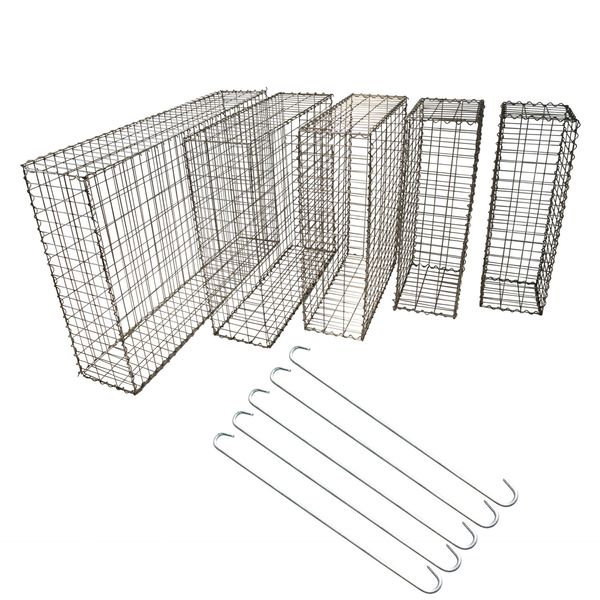 Gabionen 1,0m x 0,8m x 0,3m (LxHxT)