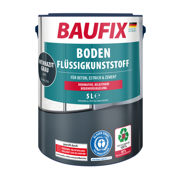 Boden-Flüssigkunststoff 5 l, anthrazitgrau