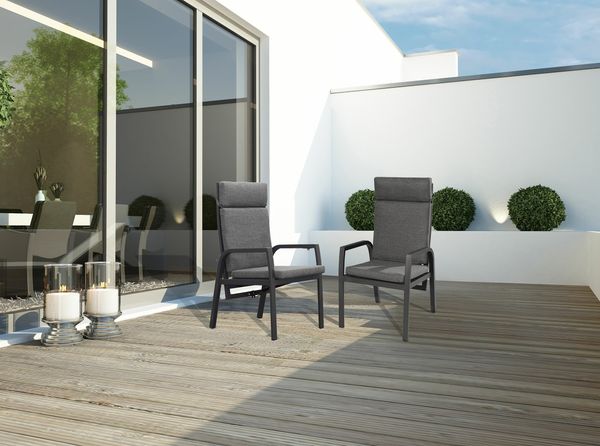 Hochlehner Sessel "Kansas" 2er-Set