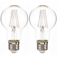LED-White-Filament-Leuchtmittel-Set 2er -  Birne E27 8,5W/ 1055 Lumen