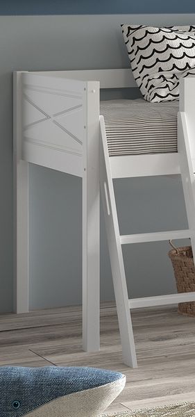 SCOTT Spielbett, LF 90 x 200 cm, mit Schreibtisch, Schubladenkommode und Kommode 2-trg.