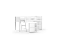 SCOTT Spielbett, LF 90 x 200 cm, mit Schreibtisch und Regal