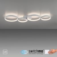 LED Deckenleuchte KIRINGE, 1x LED-Board/26,00 Watt, 3000 Kelvin, Weiss