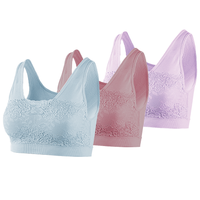Komfort-BH mit Spitze 3er-Pack