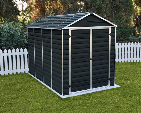Gerätehaus Skylight 303,6x185,4cm M.Grey