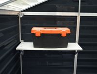 Gerätehaus Skylight 303,6x185,4cm M.Grey