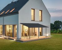Terrassenüberdachung Capri  555x295cm grau