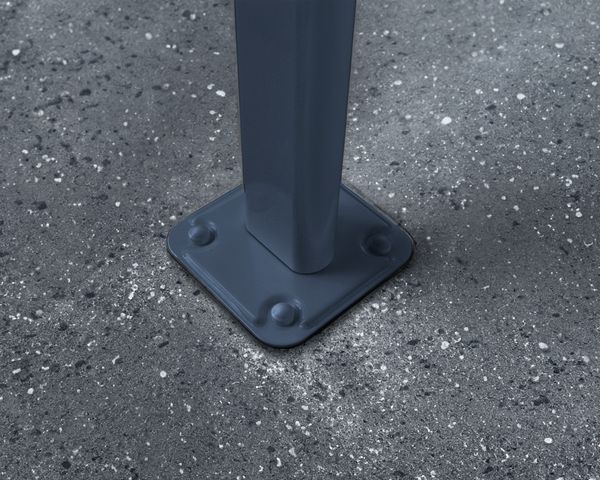 Terrassenüberdachung Capri  434x295cm Grau