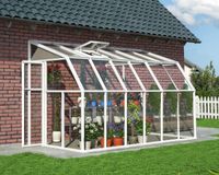 Wintergarten Sun Room  386x200,5cm Weiß