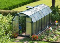 Gewächshaus Eco Grow  445 x 204cm Grün