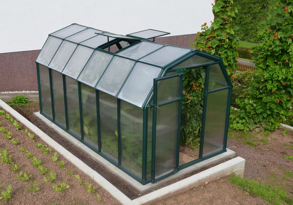 Gewächshaus Eco Grow  383 x 204cm Grün