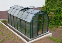 Gewächshaus Eco Grow  383 x 204cm Grün