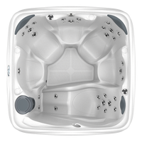 Dream Outdoor Whirlpool inkl. Abdeckung & Treppe mit Wärmeisolierung 730L für bis zu 5 Personen
