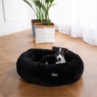 Haustierbett MUFFIN - Schwarz L