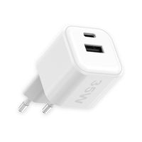 Netzteil MINI GaNto 35W Type-C PD + USB-A FC weiß